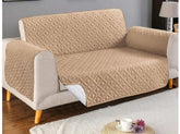 Ultrasonic Quilted Sofa Covers-Beige Color